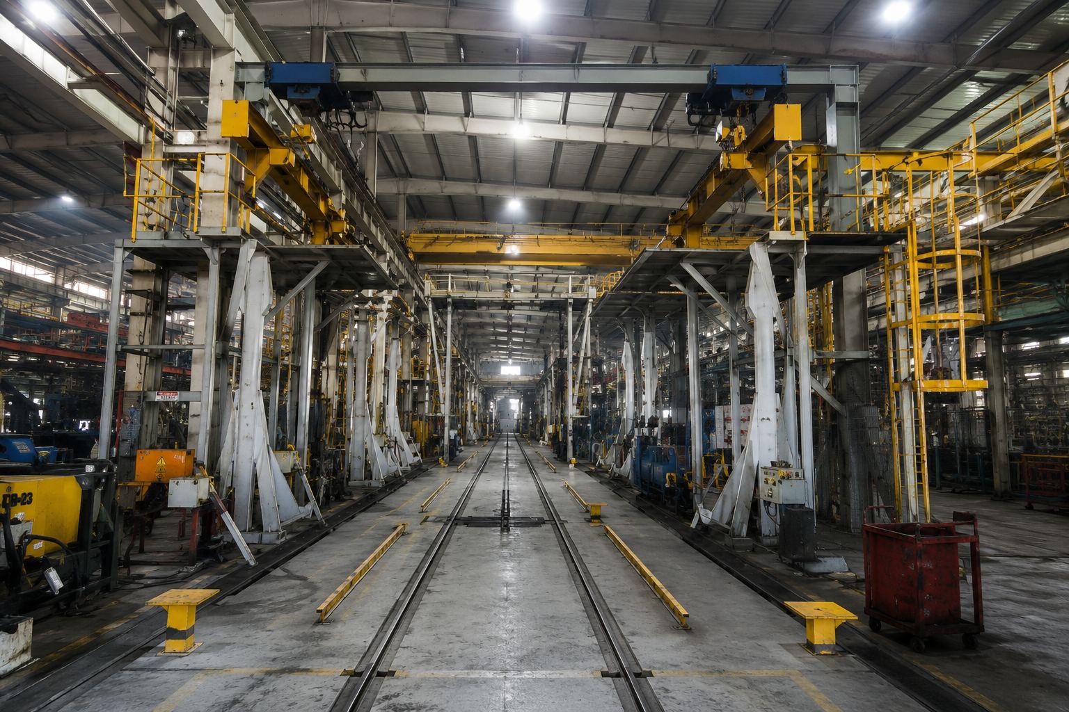 Fabricación y Montaje de estructuras en Trinity Industries de Mexico