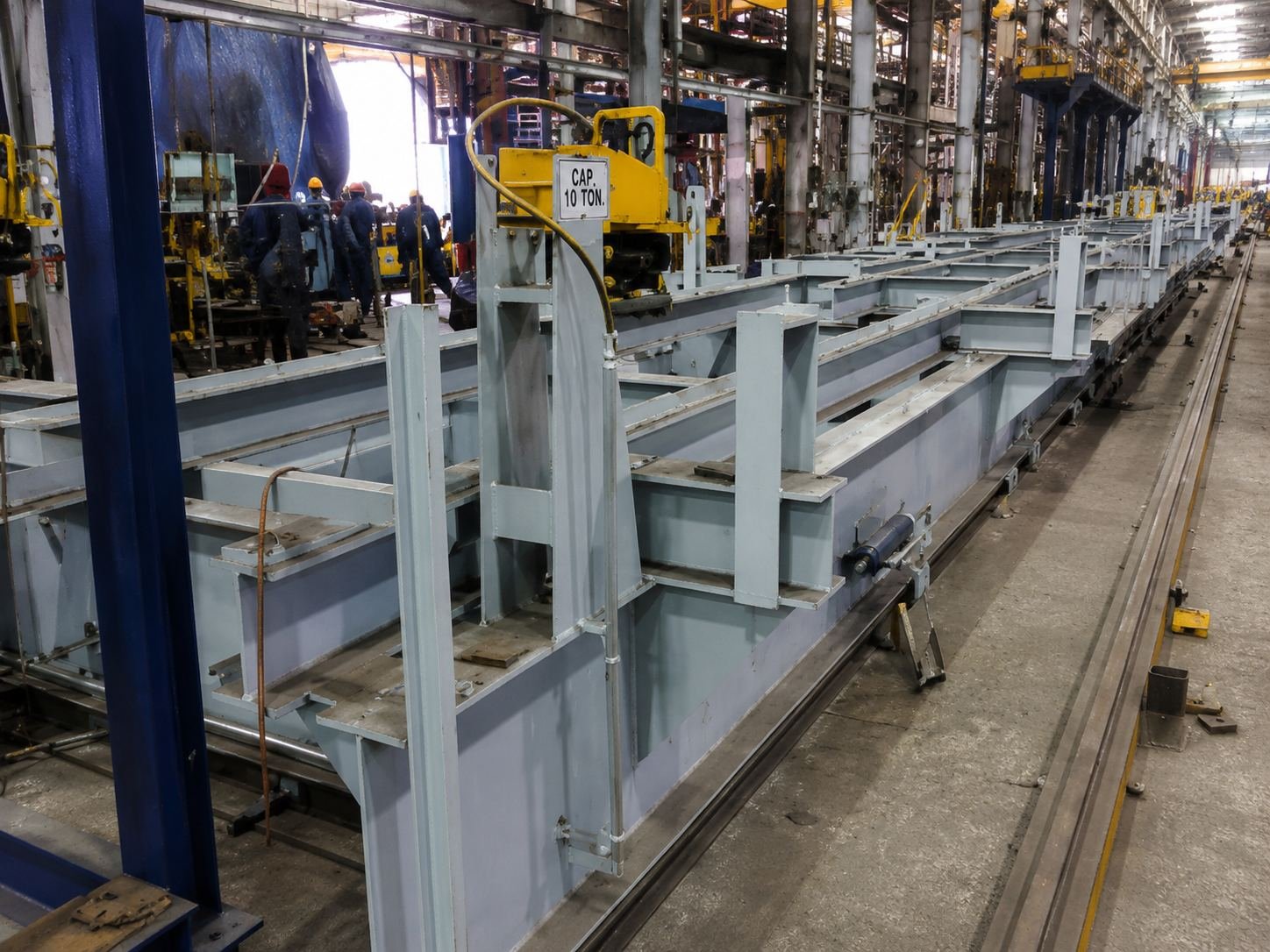 Fabricación y Montaje de estructuras en Trinity Industries de Mexico
