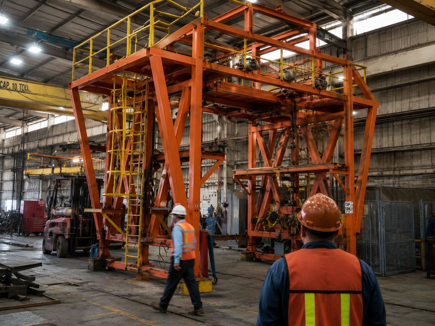 Fabricación y Montaje de estructuras en Trinity Industries de Mexico