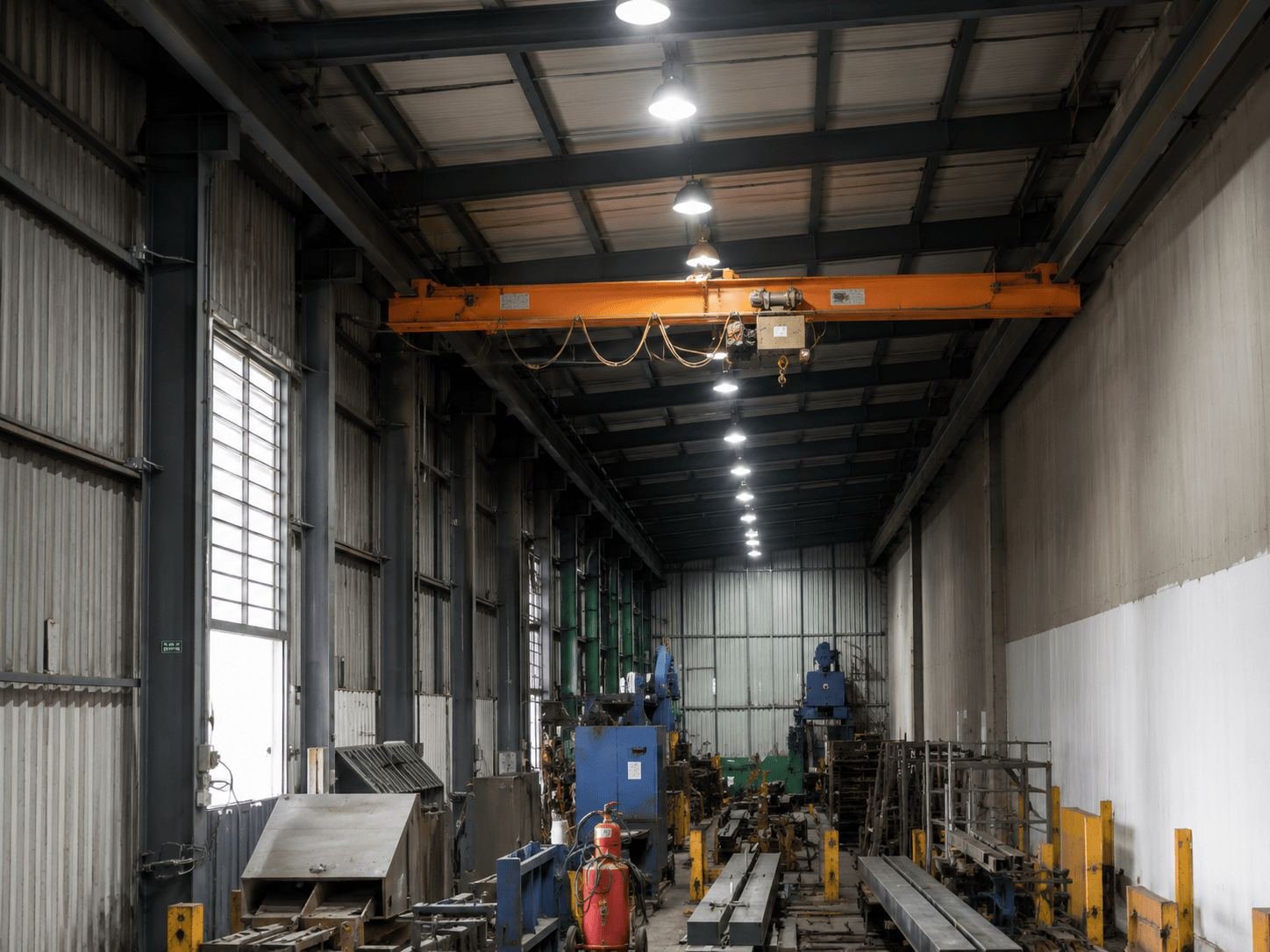 Cambio de viga puente de Grúa de 5 Tons, Trinity Rail